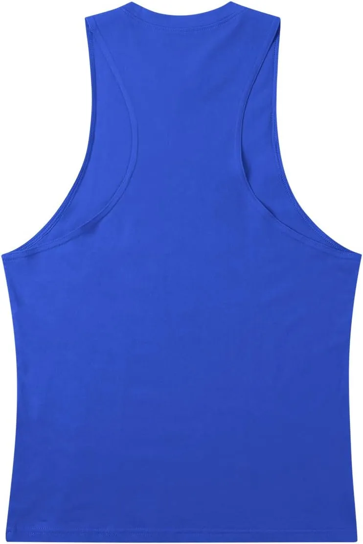 Lift Men's Bodybuilding Gym Tank Tops Workout Stringer Sleeveless Shirts Vest Cotton