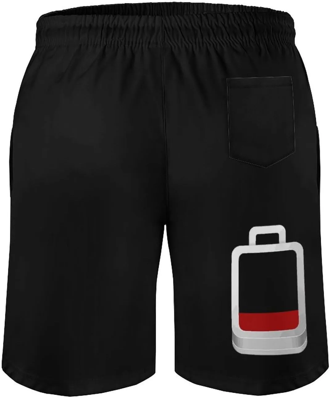 Low Battery Men's Swim Trunks Quick Dry Board Shorts Breathable Summer Beach Shorts Bathing Suits