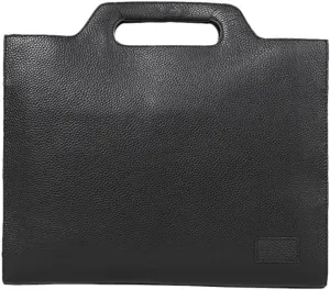 Men Crazy Horse Leather Briefcase Vintage Handbag Messenger Bags Laptop Shoulder Bag Office Work Bag