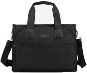 Men Waterproof Nylon Briefcase Convertible 14 Inch Messenger Bags Handbag Multifunction Business Shoulder Bag