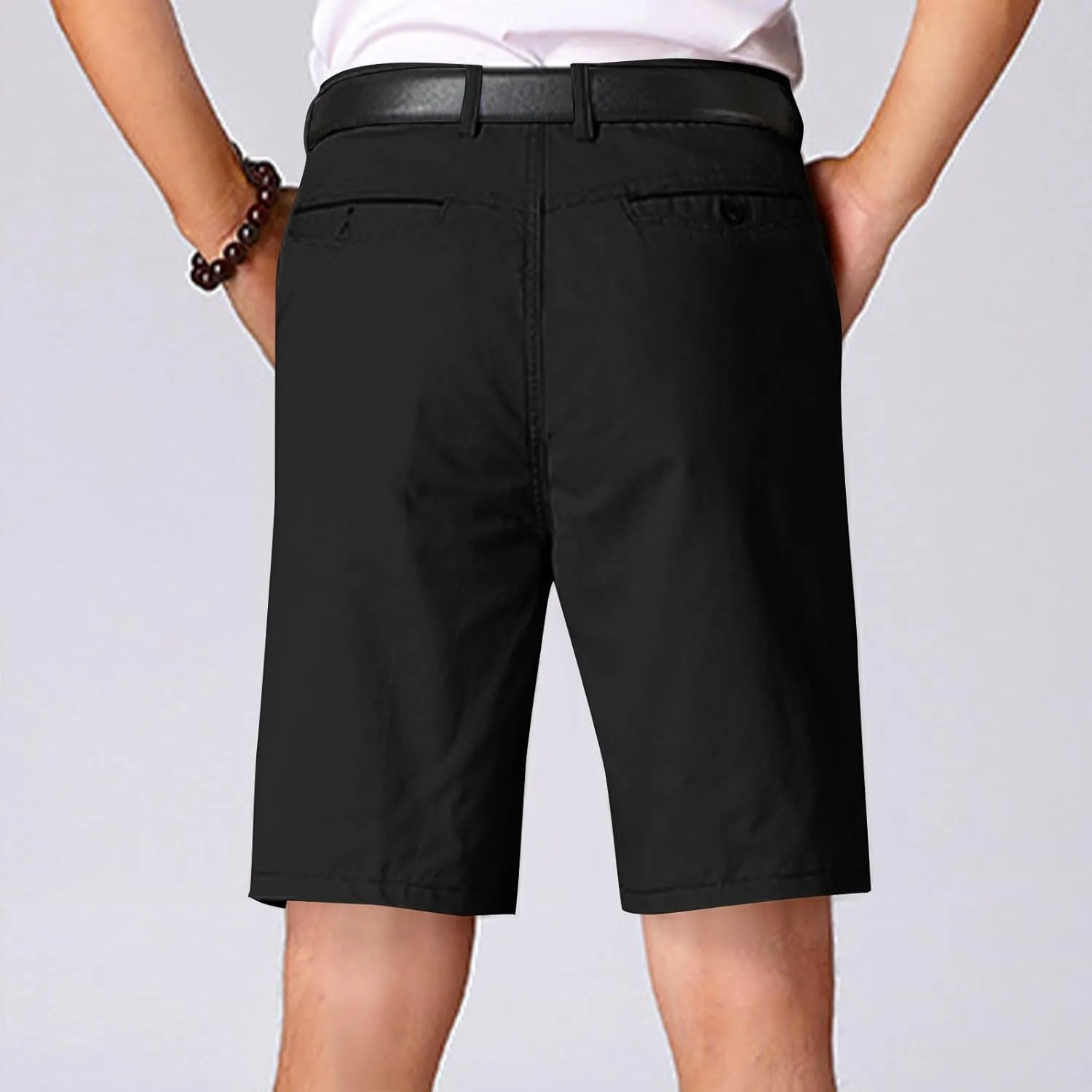 Men's Golf Shorts 2025 Mens Shorts Stretch Flat Front Work Dress Short Lightweight Hiking Chino Cargo Pants Straight