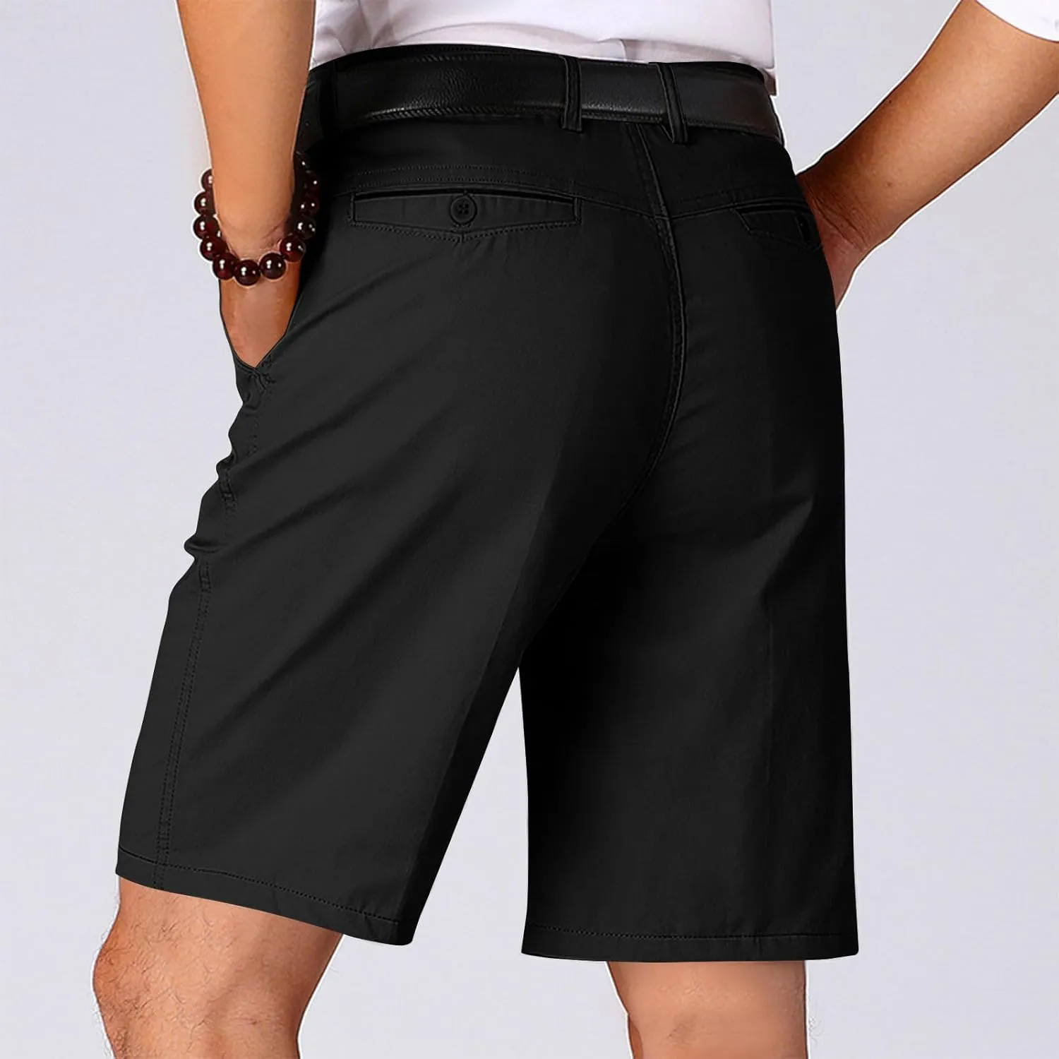 Men's Golf Shorts 2025 Mens Shorts Stretch Flat Front Work Dress Short Lightweight Hiking Chino Cargo Pants Straight