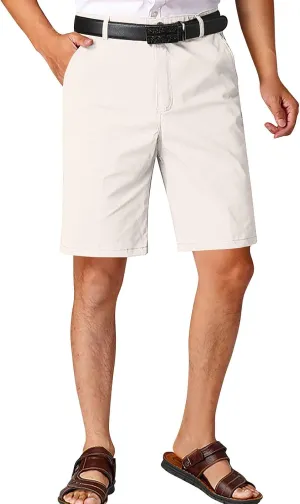 Men's Golf Shorts 2025 Mens Shorts Stretch Flat Front Work Dress Short Lightweight Hiking Chino Cargo Pants Straight