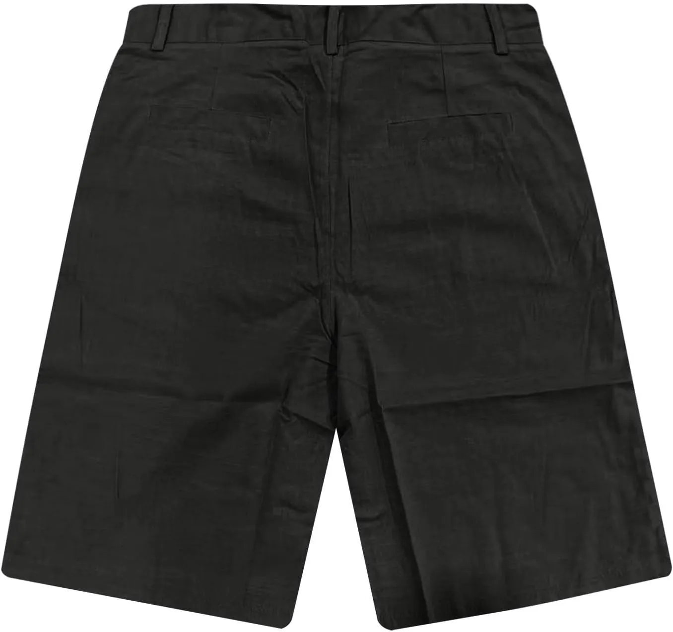 Mens Linen Shorts Elastic Waist Shorts Casual Summer Lightweight Cotton Linen Pants with Pockets
