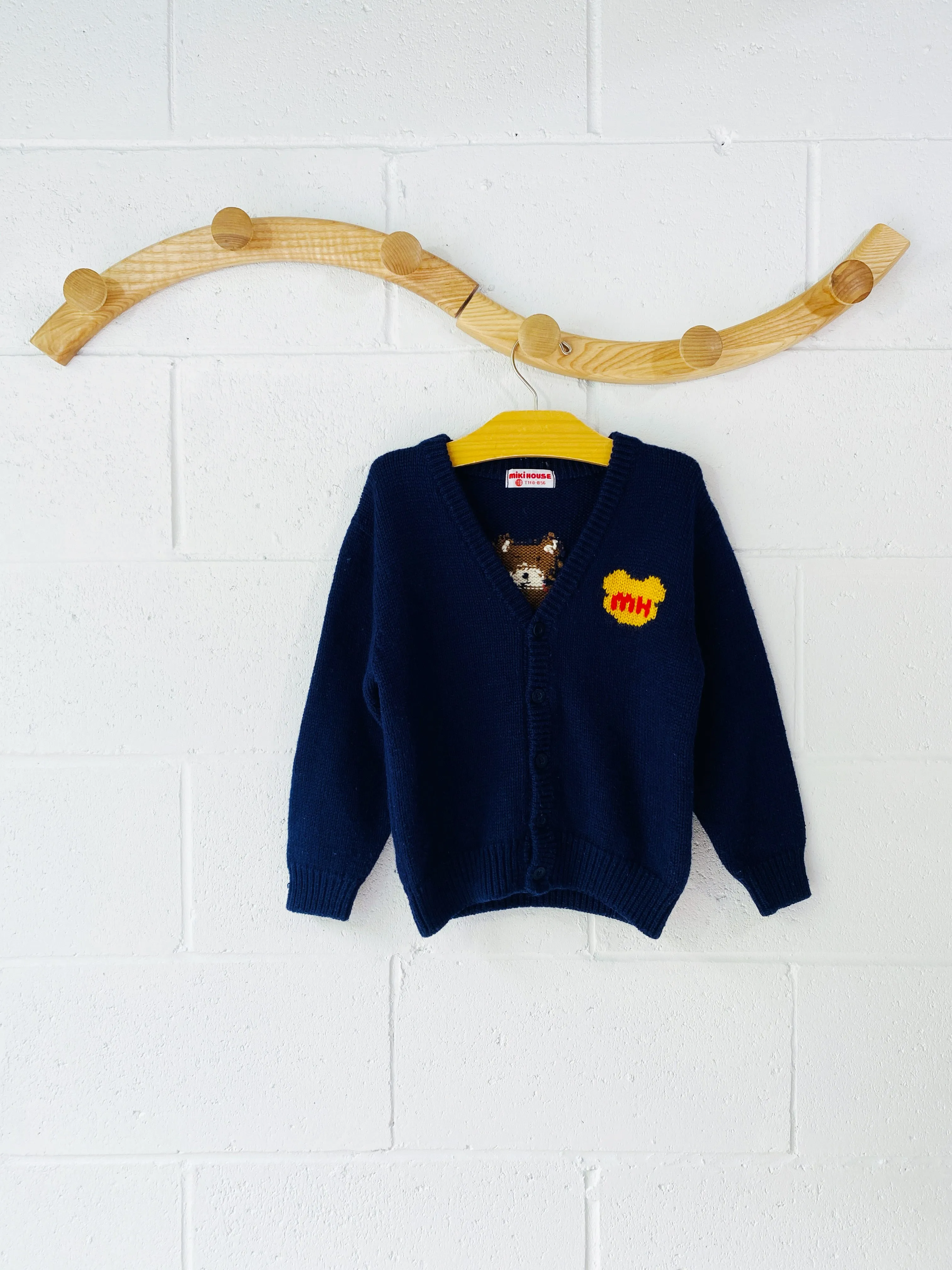 miki House Teddy Cardigan, 4-5 years (110)
