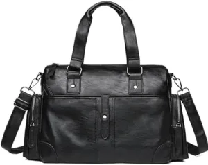 Nordic Men's Handbags PU Shoulder Bags Men's And Women's Messenger Bags for Office Commute