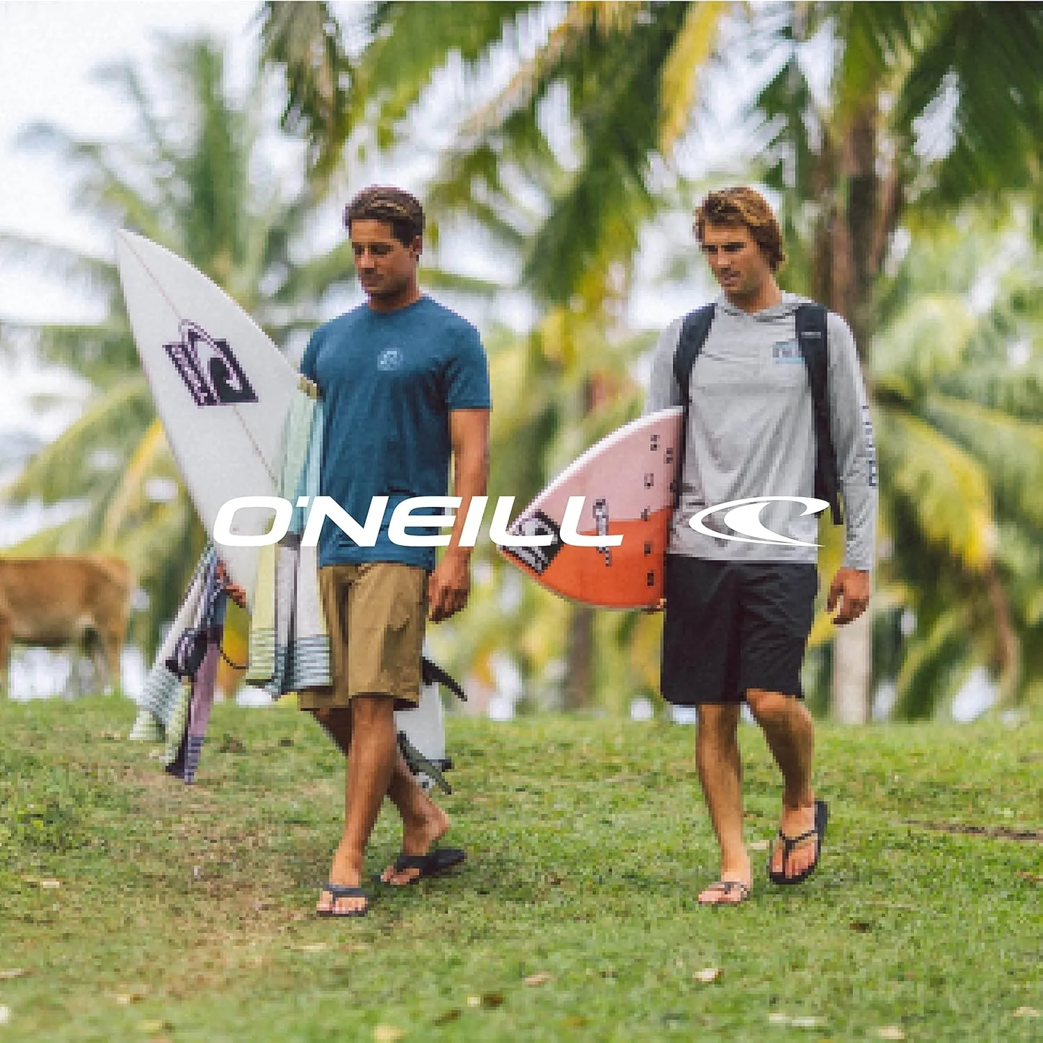 O'NEILL Men's 20 Inch Twill Stockton Hybrid Shorts -Water Resistant Mens Shorts with Quick Dry Stretch Fabric and Pockets