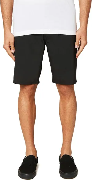 O'NEILL Men's 20 Inch Twill Stockton Hybrid Shorts -Water Resistant Mens Shorts with Quick Dry Stretch Fabric and Pockets