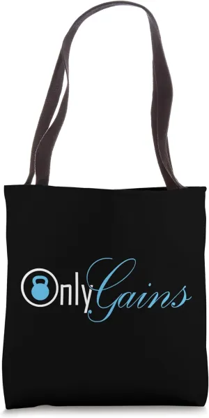 Only Gains Fitness Stainless Steel Insulated Kettleball Tote Bag