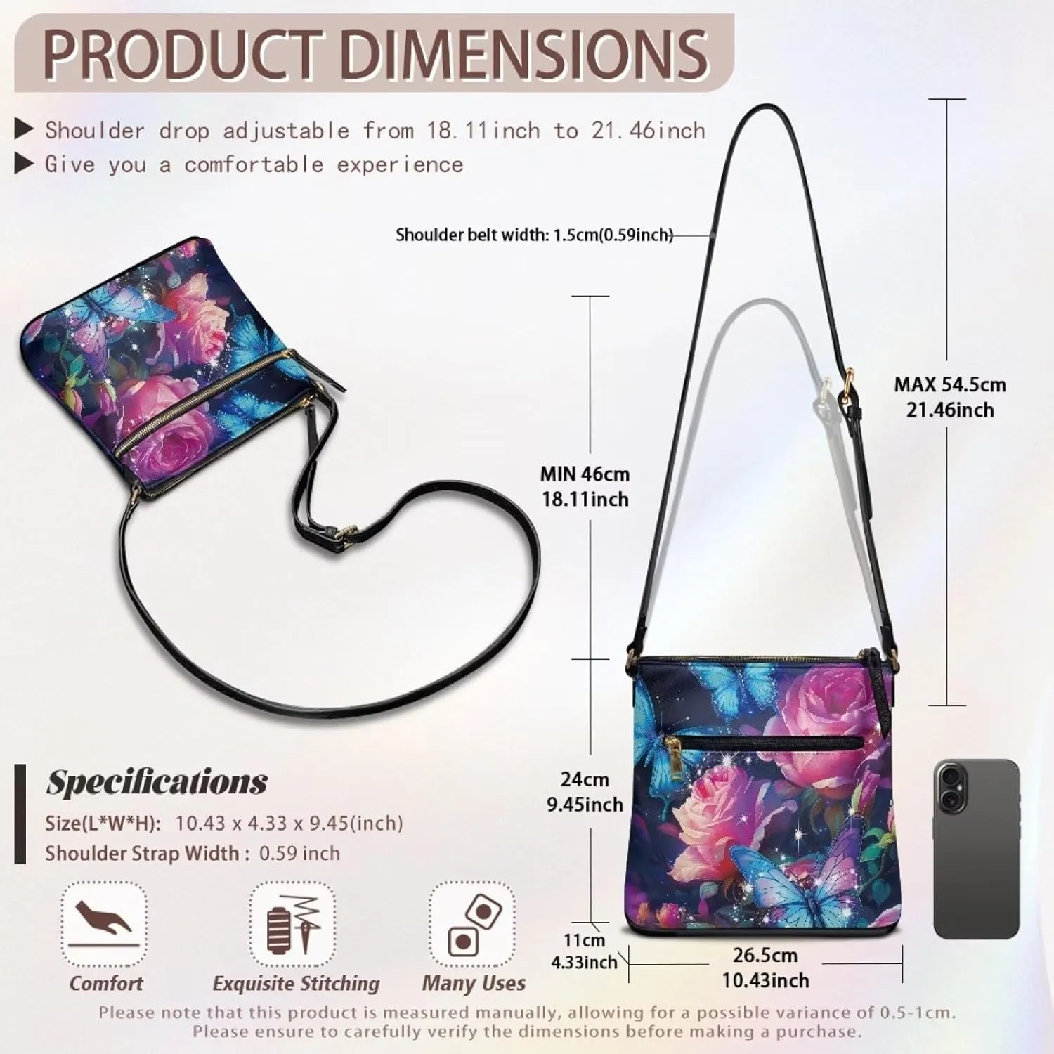 Shoulder Bag for Women Travel Novelty Hobo Handbag Leather Sling Bags