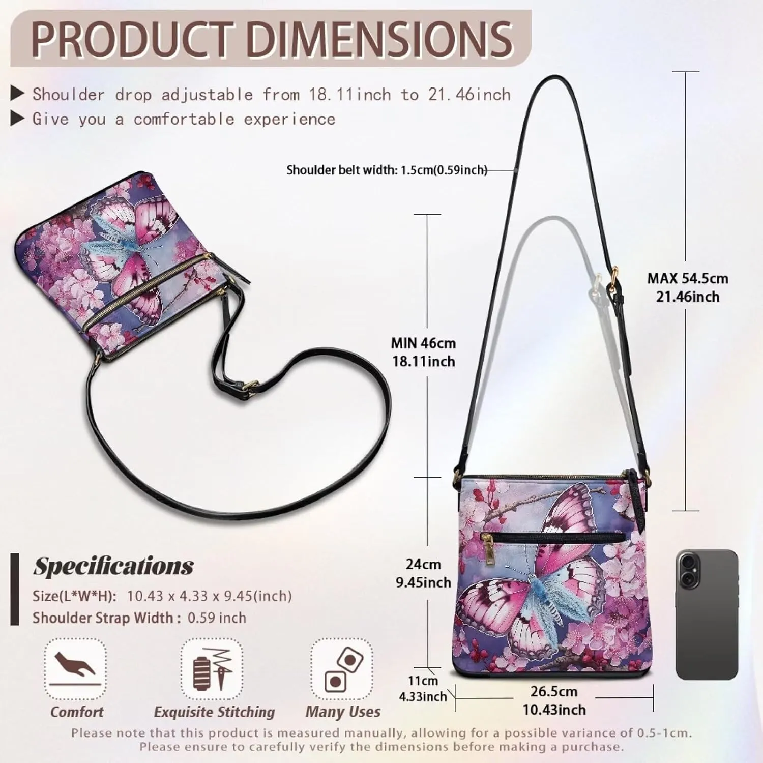 Shoulder Bag for Women Travel Novelty Hobo Handbag Leather Sling Bags