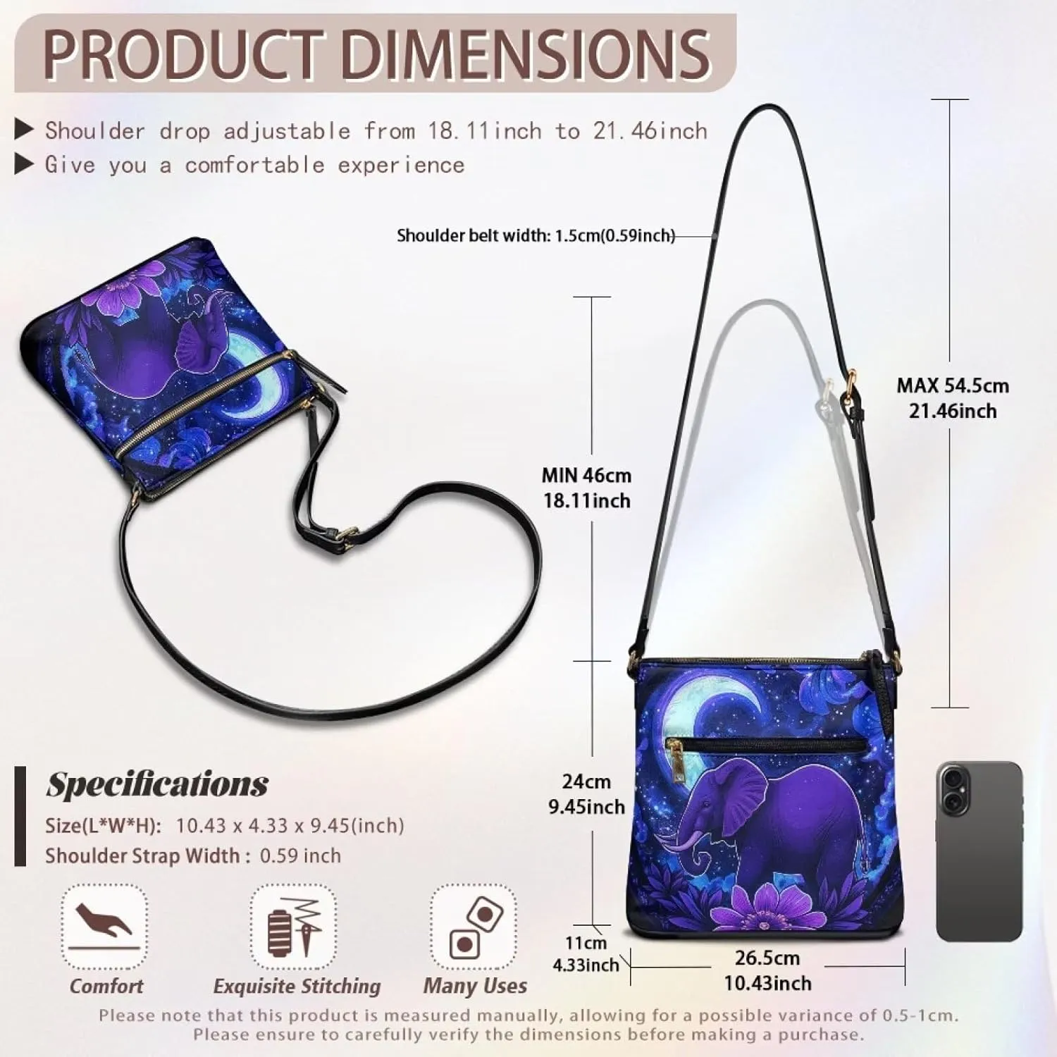 Shoulder Bag for Women Travel Novelty Hobo Handbag Leather Sling Bags