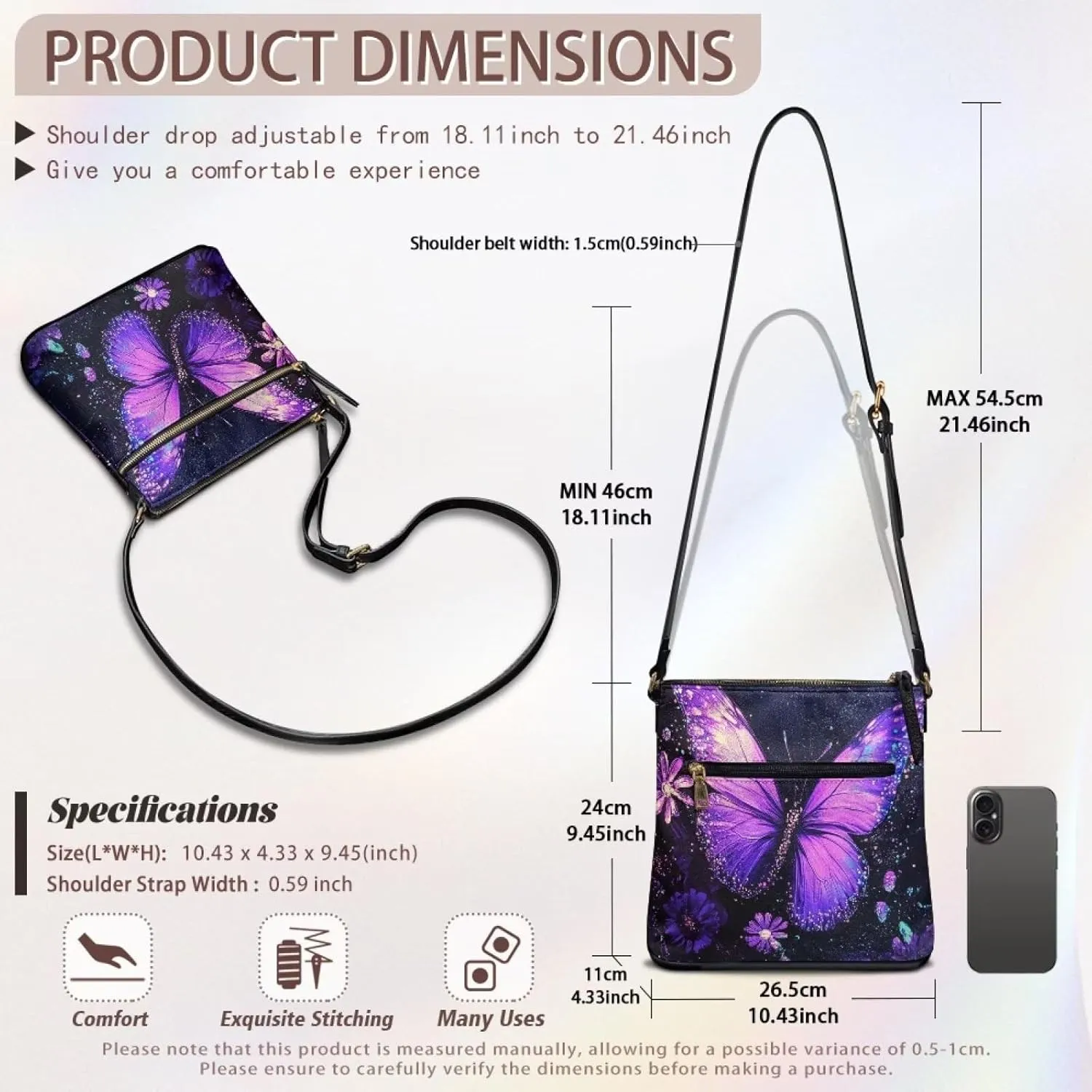 Shoulder Bag for Women Travel Novelty Hobo Handbag Leather Sling Bags