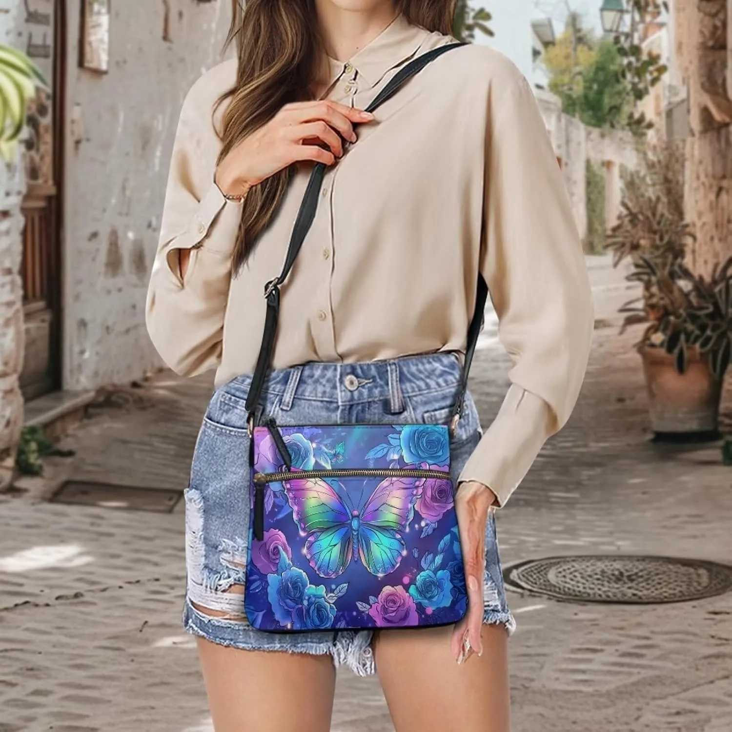 Shoulder Bag for Women Travel Novelty Hobo Handbag Leather Sling Bags