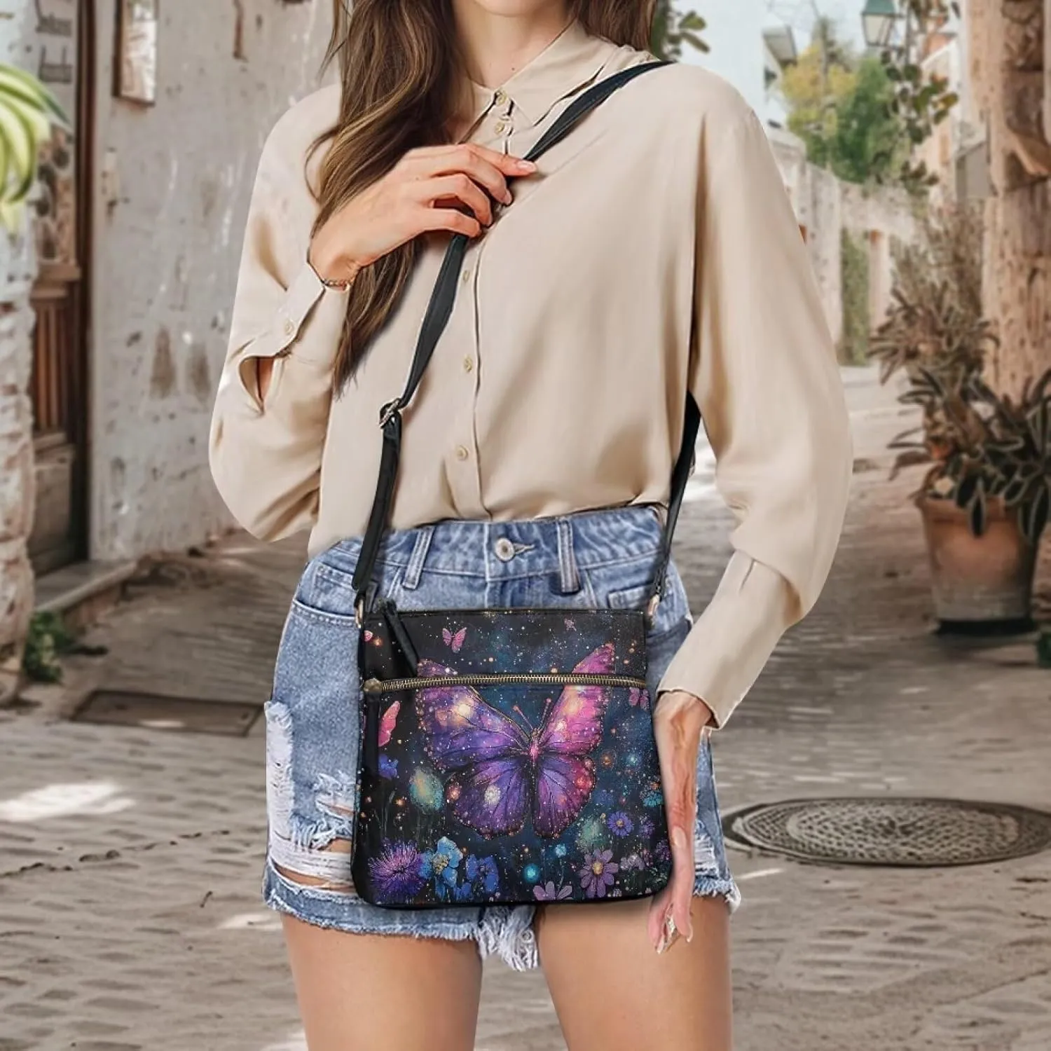 Shoulder Bag for Women Travel Novelty Hobo Handbag Leather Sling Bags