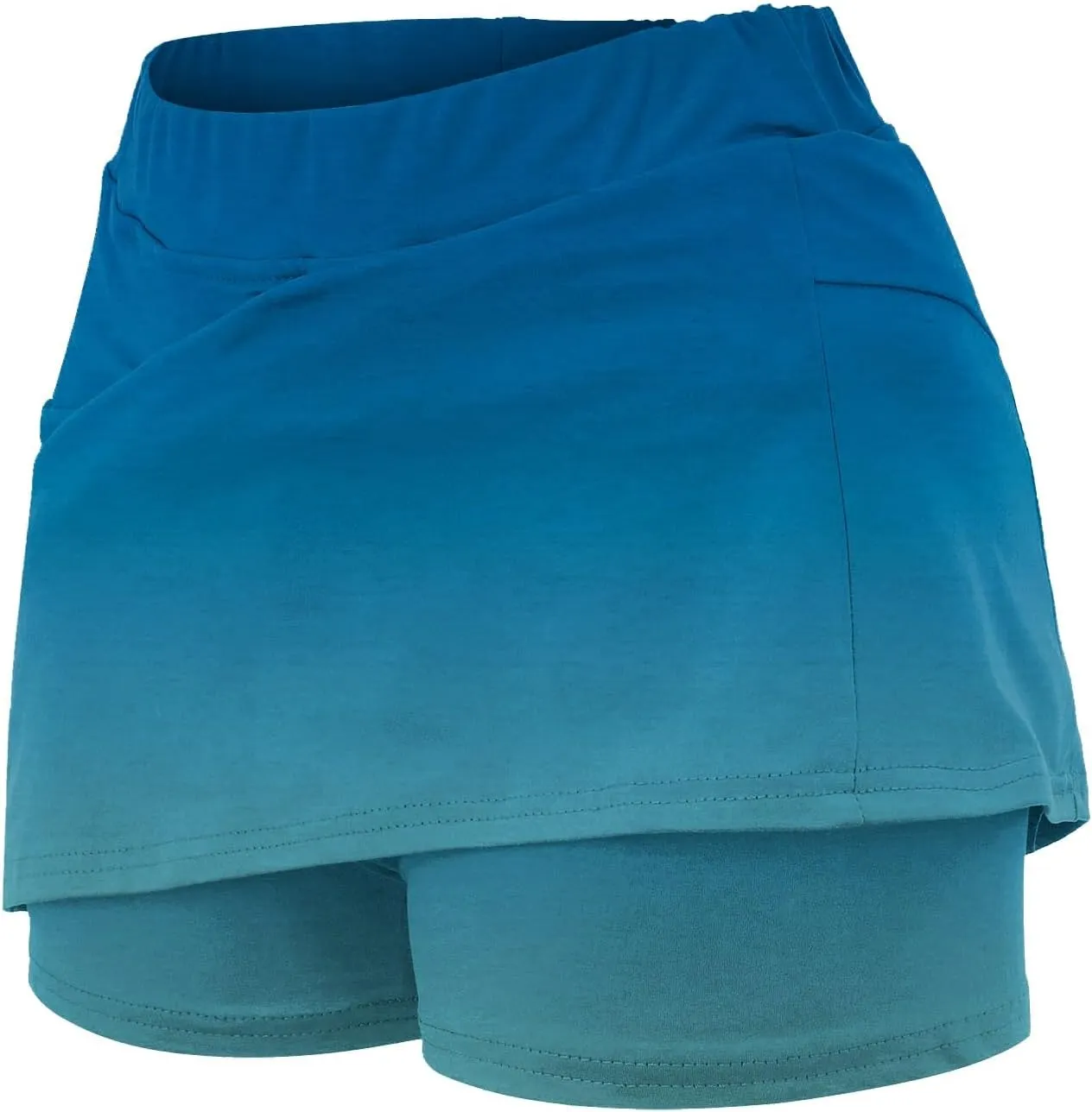 Skorts for Woman High Wasited Athletic Skirt with Shorts Underneath Plus Size Sports Pants Tennis Golf Workout Skirts