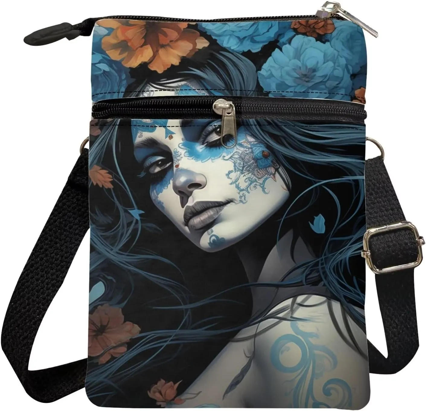 Sling Bag for Women Crossbody Purse Sling Bag for Women Crossbody Hands-Free Wallets Waist Pack Phone Bag Fits All