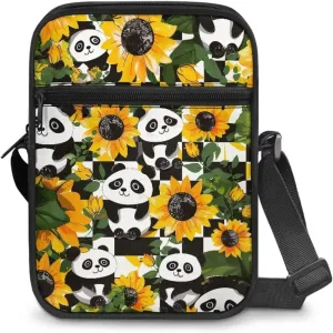 Small Messenger Bags Purses for Women Crossbody Shoulder Bag with Zipper Pockets