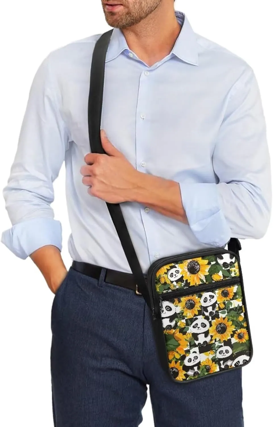 Small Messenger Bags Purses for Women Crossbody Shoulder Bag with Zipper Pockets