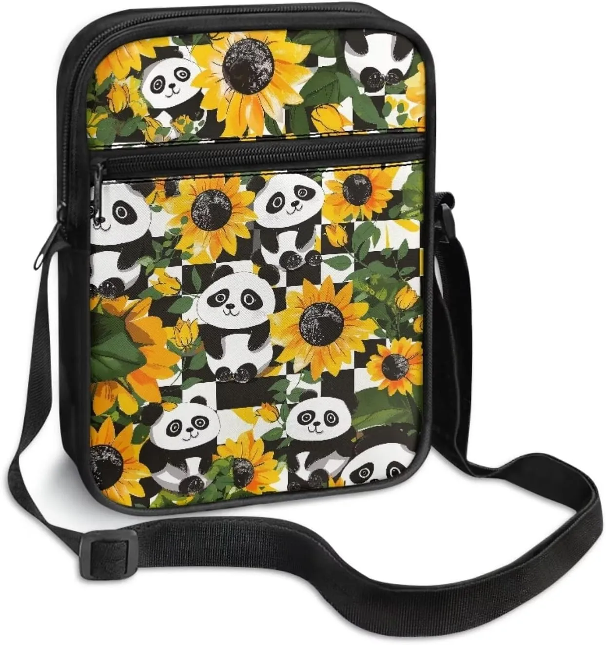 Small Messenger Bags Purses for Women Crossbody Shoulder Bag with Zipper Pockets
