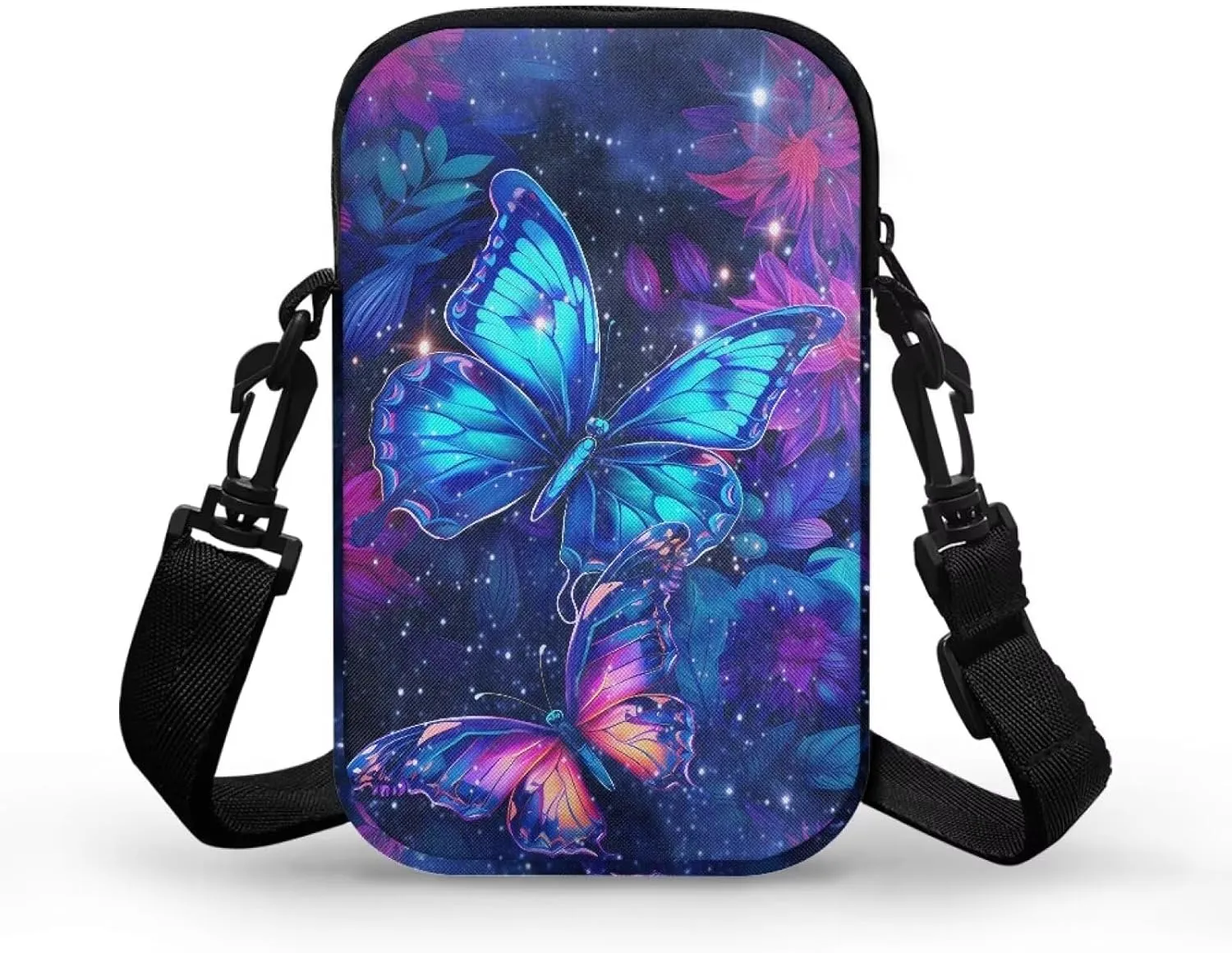 Small Messenger Bags Travel Satchel Sling Bag Phone Purses Wallet Bag for Women Men