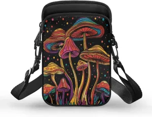 Small Messenger Bags Travel Satchel Sling Bag Phone Purses Wallet Bag for Women Men