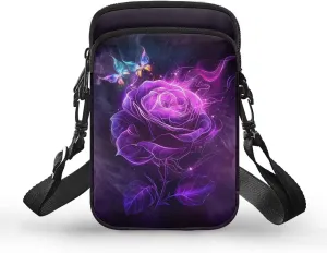 Small Messenger Bags Travel Satchel Sling Bag Phone Purses Wallet Bag for Women Men
