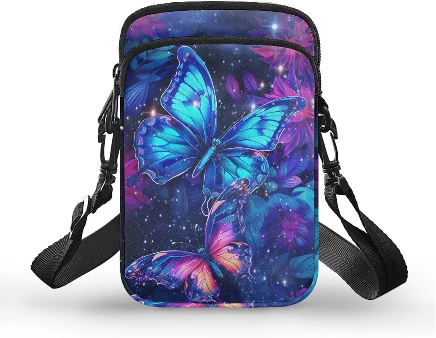 Small Messenger Bags Travel Satchel Sling Bag Phone Purses Wallet Bag for Women Men