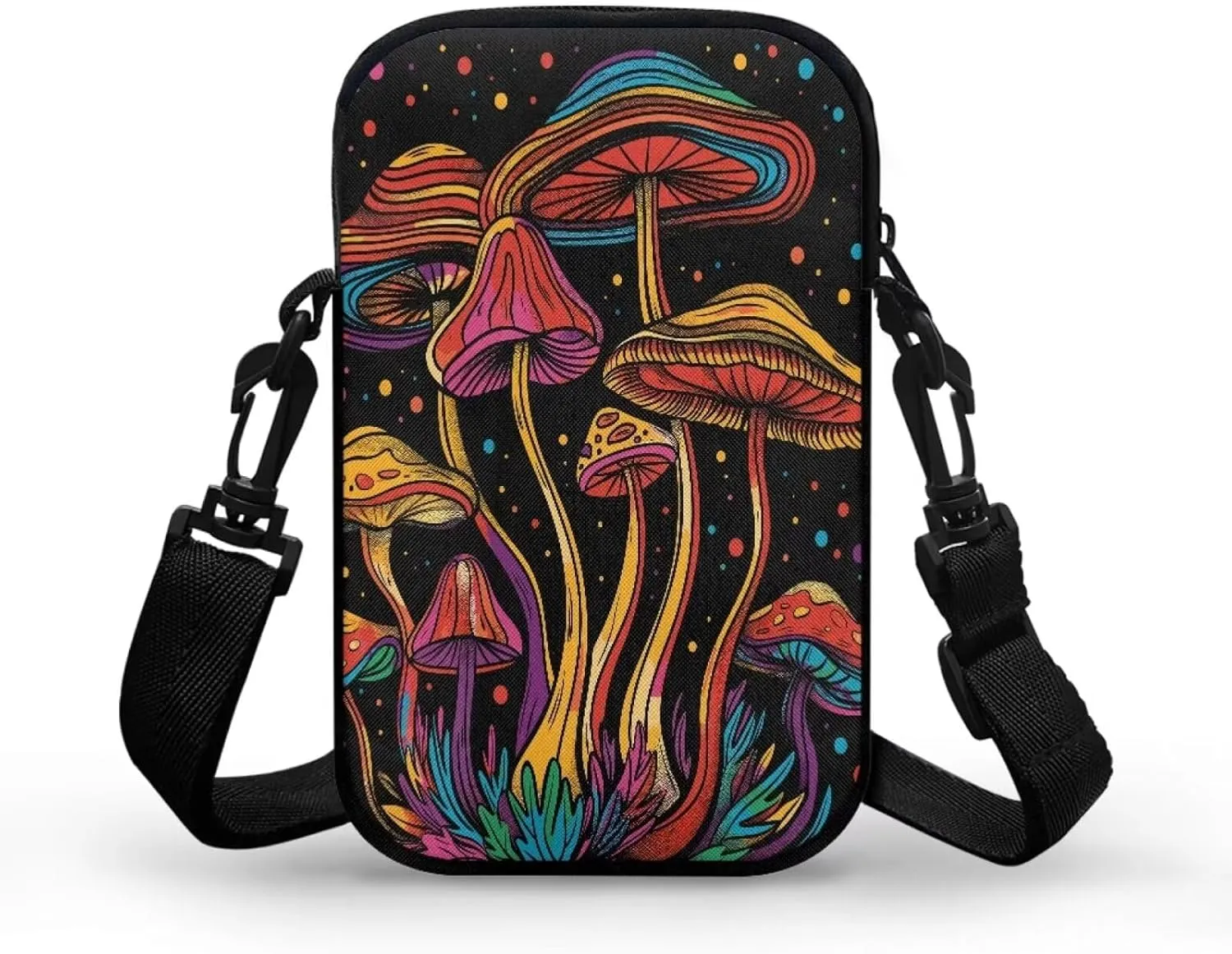 Small Messenger Bags Travel Satchel Sling Bag Phone Purses Wallet Bag for Women Men
