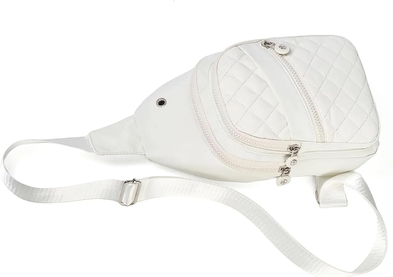 Small Sling Bag for Women, Sling Backpack Daypack Fanny Pack Crossbody Bags for Hiking Travel Sports Running