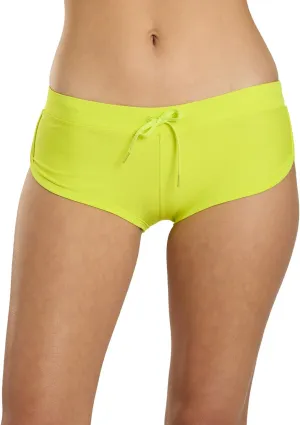 Sporti Women's Swim Shorts: Inspiring Confidence, Comfort and Shape Retaining Cheeky Boyshort- Swim Shorts Women