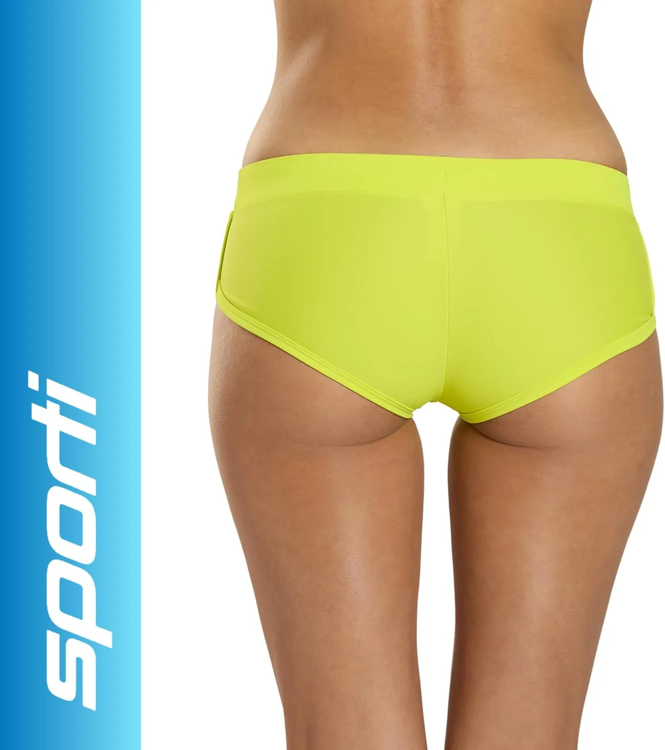 Sporti Women's Swim Shorts: Inspiring Confidence, Comfort and Shape Retaining Cheeky Boyshort- Swim Shorts Women