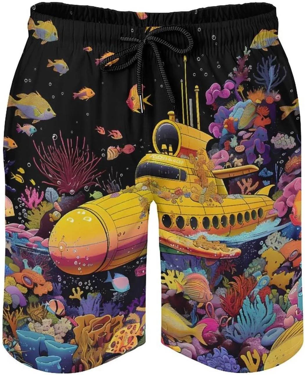 Submarine Men's Swim Trunks Quick Dry Board Shorts Breathable Summer Beach Shorts Bathing Suits