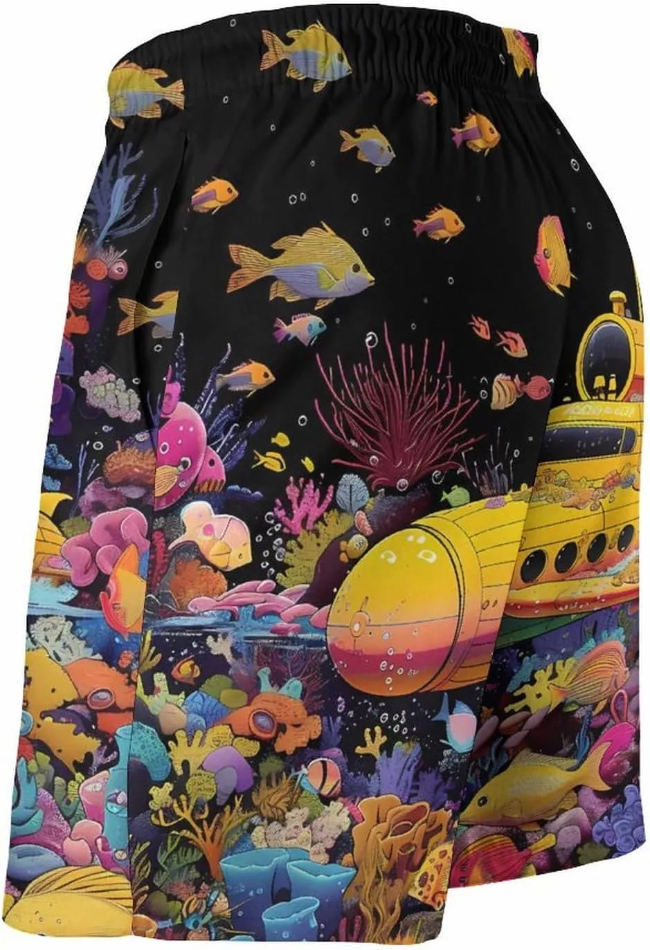 Submarine Men's Swim Trunks Quick Dry Board Shorts Breathable Summer Beach Shorts Bathing Suits