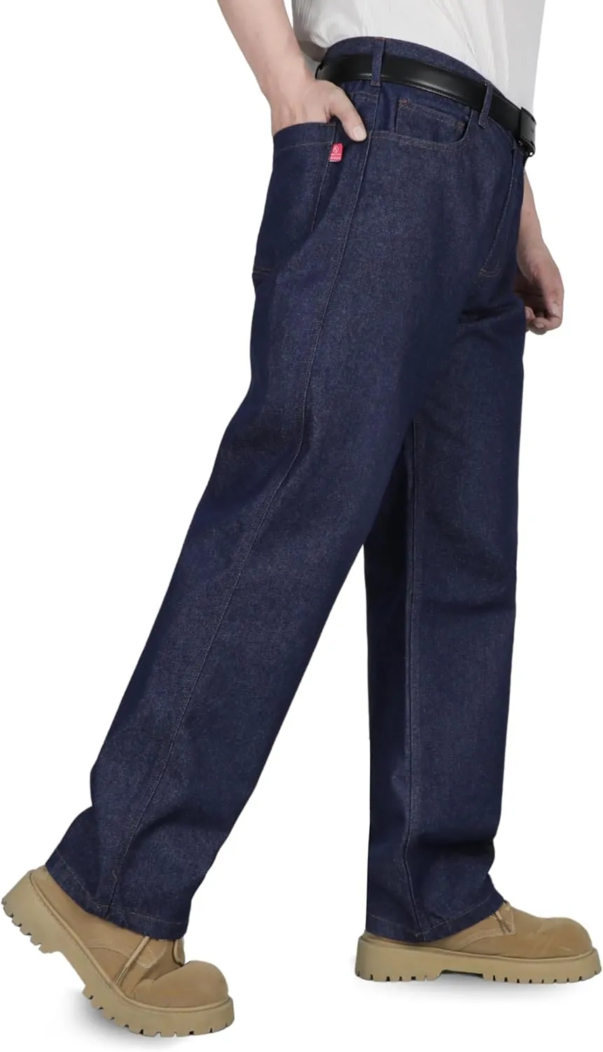 TICOMELA FR Pants for Men Flame Resistant Carpenter 100% Cotton Pre-Washed Fire Retardant Jeans