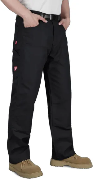 TICOMELA FR Pants for Men Flame Resistant Carpenter 100% Cotton Pre-Washed Fire Retardant Jeans