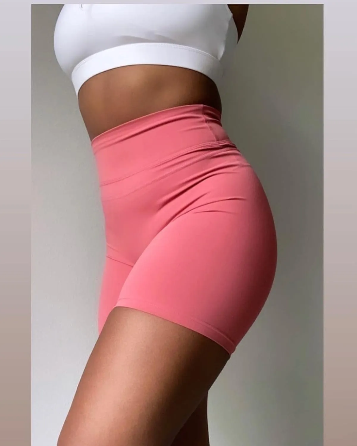 TomTiger Yoga Shorts for Women Tummy Control High Waist Biker Shorts Exercise Workout Butt Lifting Tights Women's Short Pants