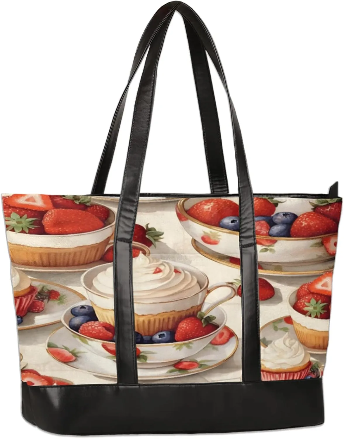 Tote Bag for Women with Zipper, Laptop Tote Bags Laptop Sleeve Case Shoulder Bag Messenger Bags