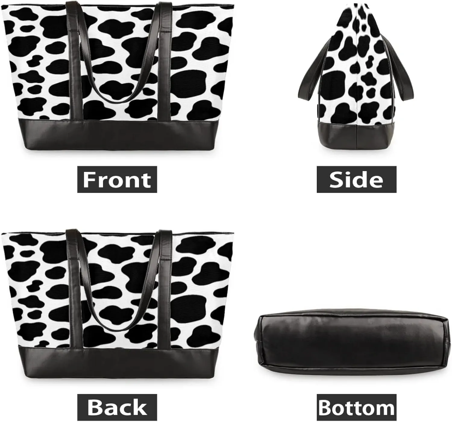 Tote Bag for Women with Zipper, Laptop Tote Bags Laptop Sleeve Case Shoulder Bag Messenger Bags