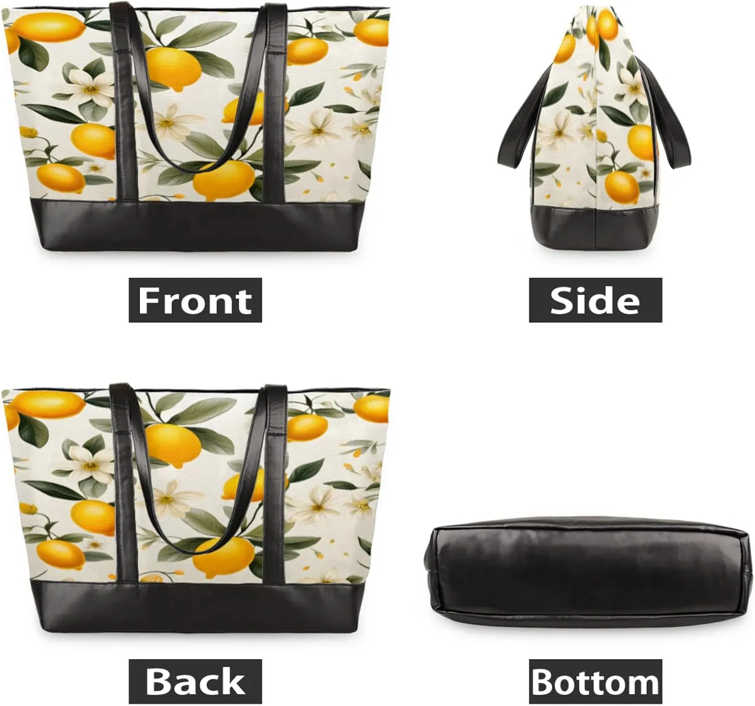 Tote Bag for Women with Zipper, Laptop Tote Bags Laptop Sleeve Case Shoulder Bag Messenger Bags