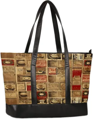 Tote Bag for Women with Zipper, Laptop Tote Bags Laptop Sleeve Case Shoulder Bag Messenger Bags