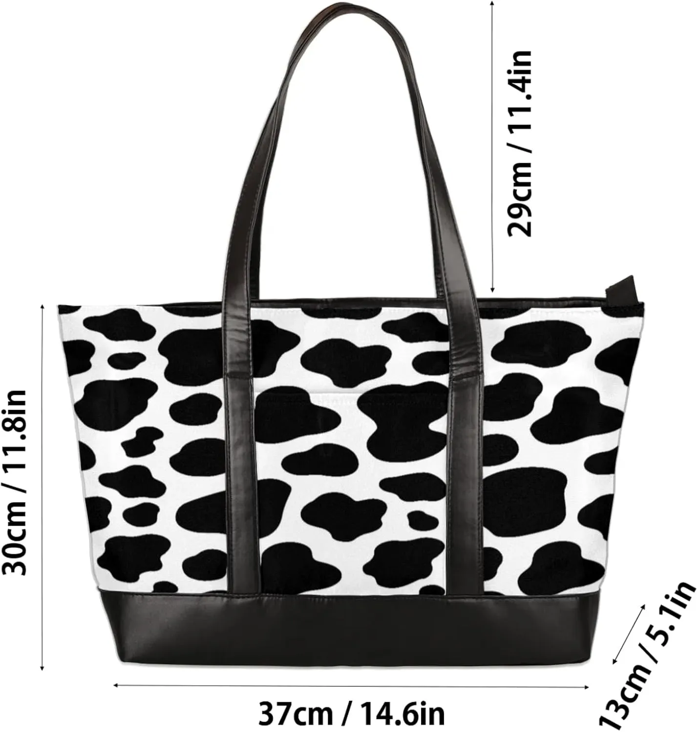 Tote Bag for Women with Zipper, Laptop Tote Bags Laptop Sleeve Case Shoulder Bag Messenger Bags