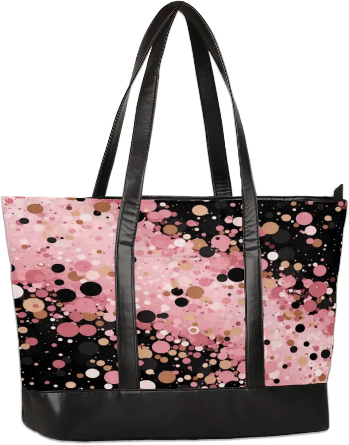 Tote Bag for Women with Zipper, Laptop Tote Bags Laptop Sleeve Case Shoulder Bag Messenger Bags