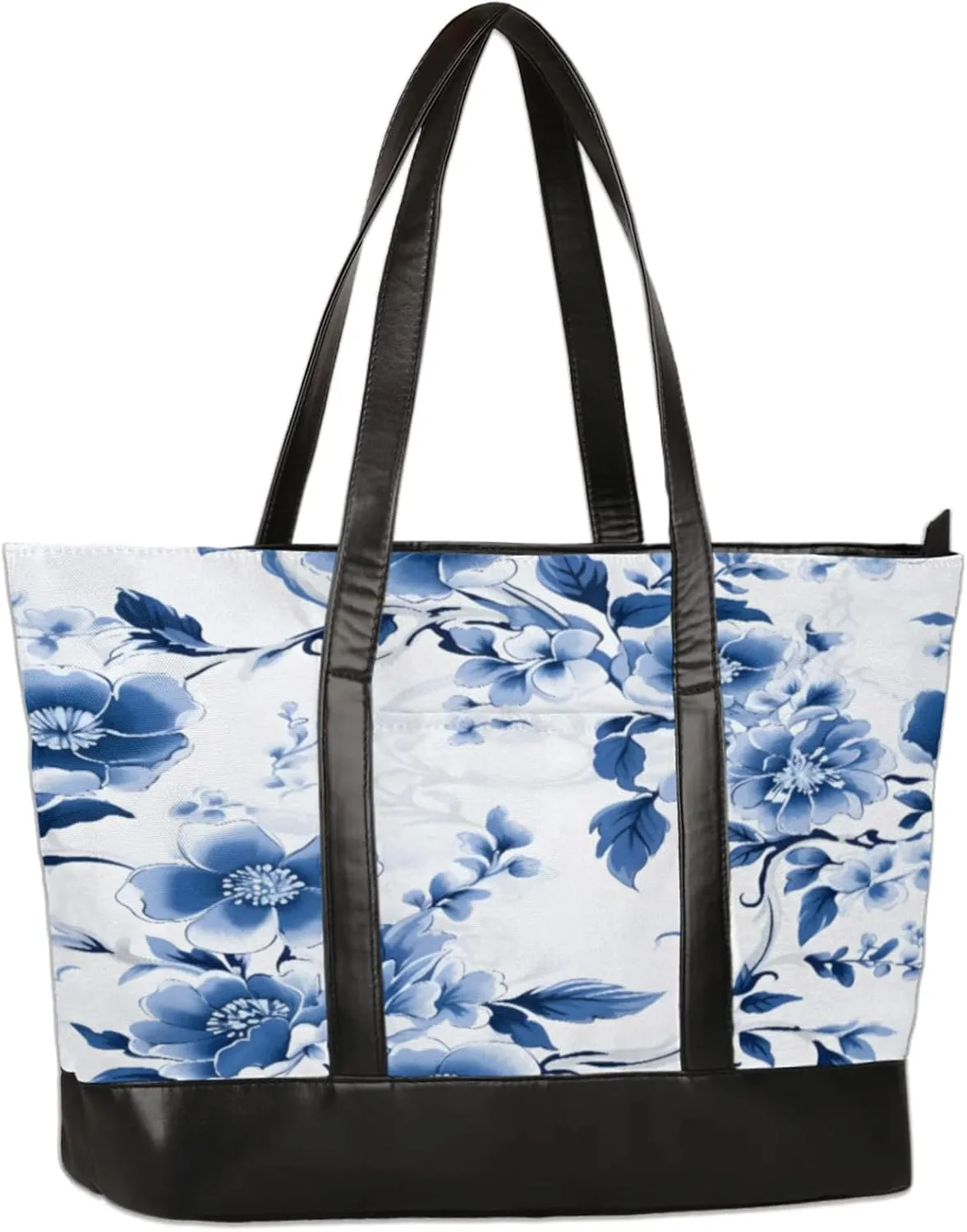 Tote Bag for Women with Zipper, Laptop Tote Bags Laptop Sleeve Case Shoulder Bag Messenger Bags