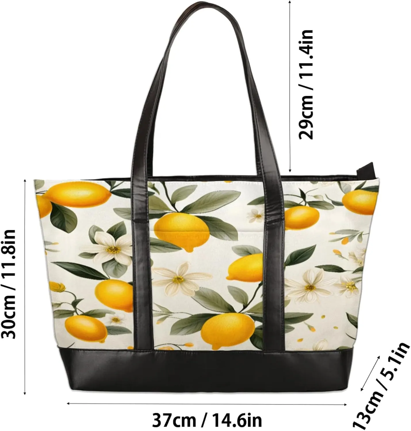 Tote Bag for Women with Zipper, Laptop Tote Bags Laptop Sleeve Case Shoulder Bag Messenger Bags