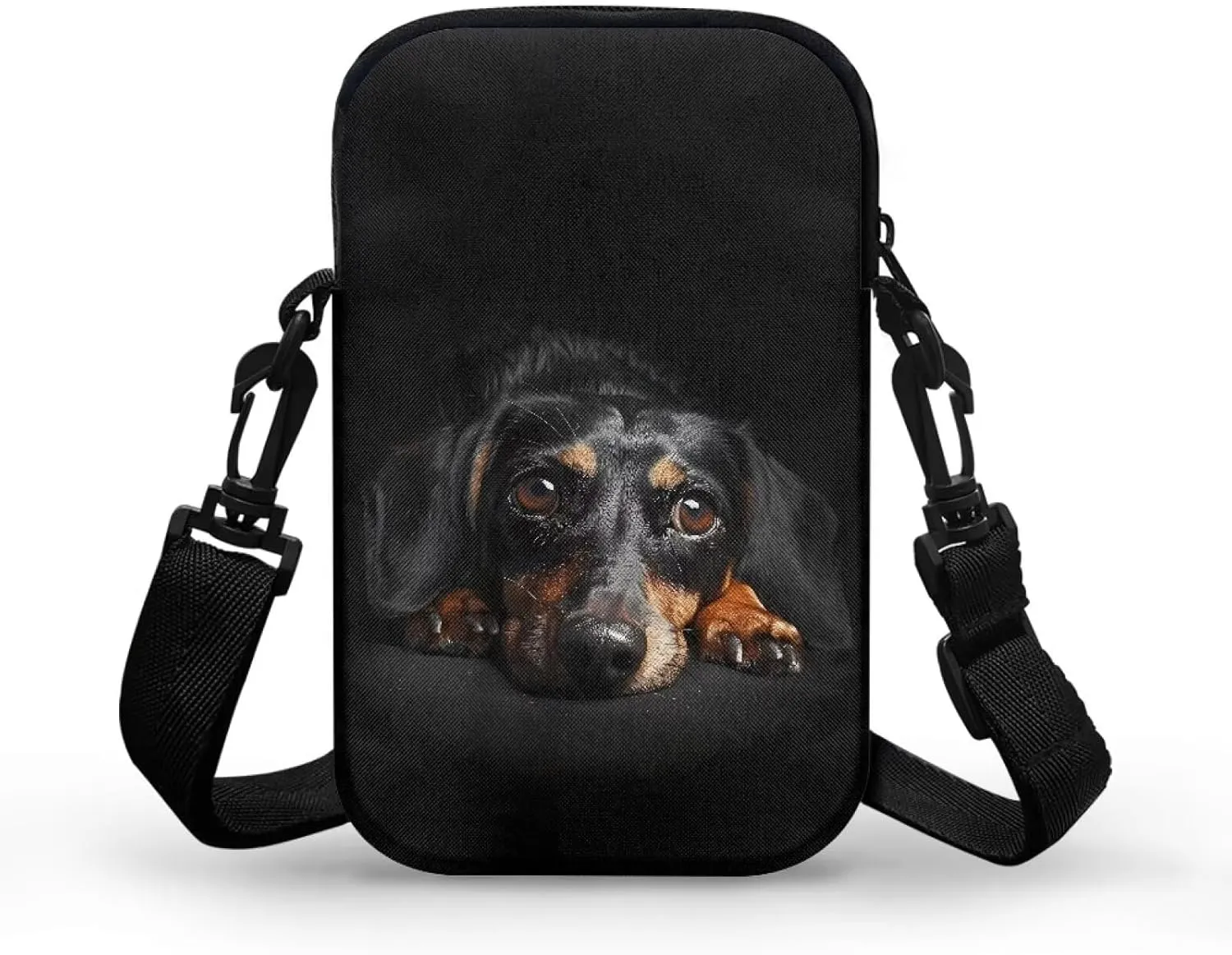 Women's 2 Layer Cross Body Bag Sling Bags Crossbody Handbag for Travel