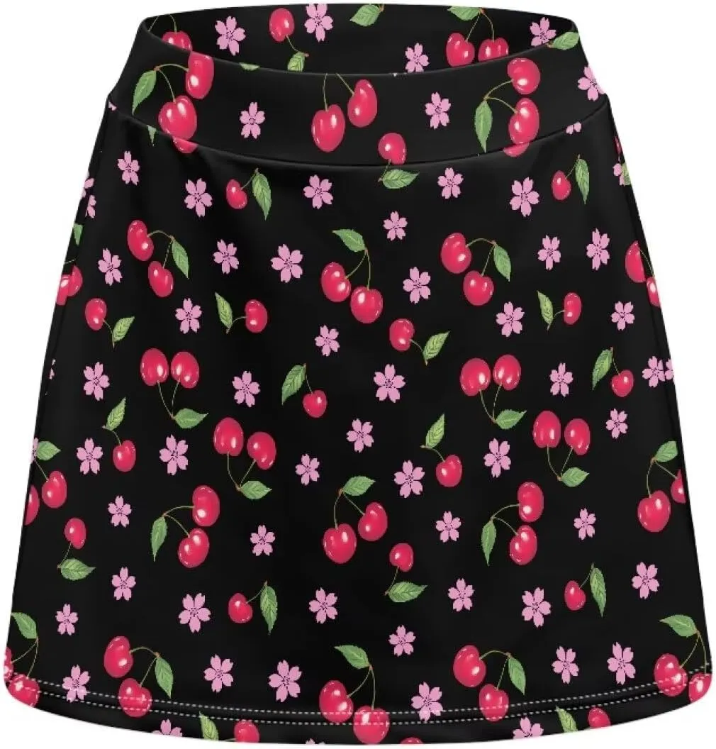 Women's Golf Skirt Athletic Skort Lightweight High Waisted Tennis Skirts with Pocket Shorts for Workout Sports
