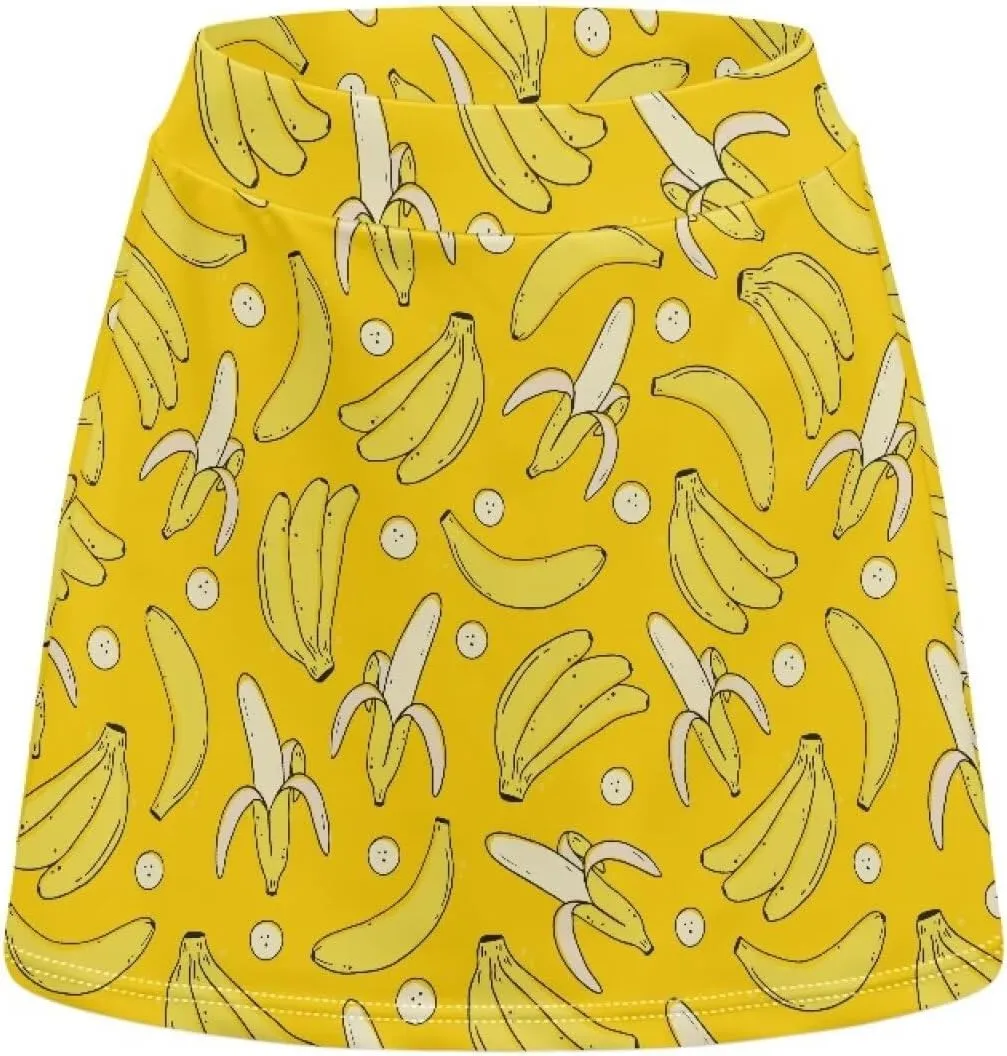 Women's Golf Skirt High Waisted Athletic Golf Tennis Skorts A Line Workout Running Skirts with Inner Pocket Shorts