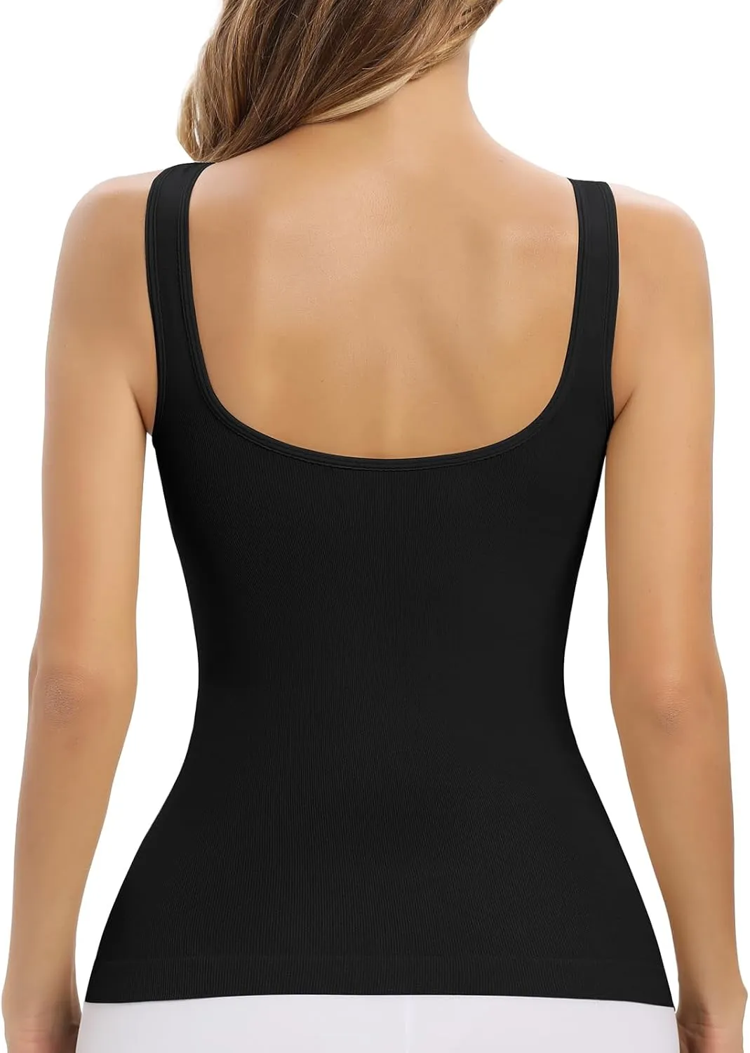 Women's Shapewear Cami with Built in Bra bodysuit shapewear tummy control Padded Compression tank tops