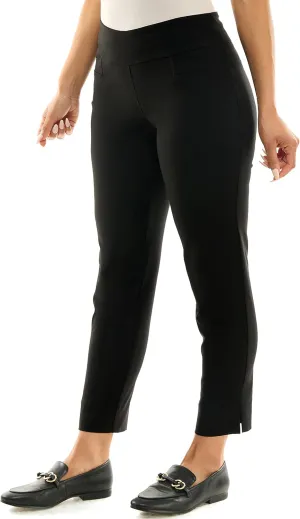 Zac & Rachel Women's Petite Pull-on Ankle Length Pants with Millennium Fabric